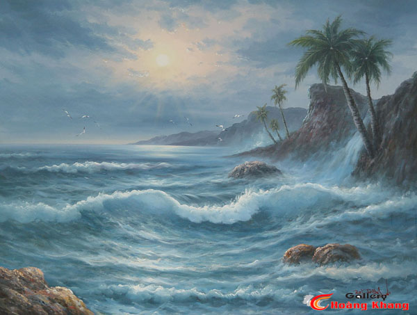 Tranh Thuyền Bườm